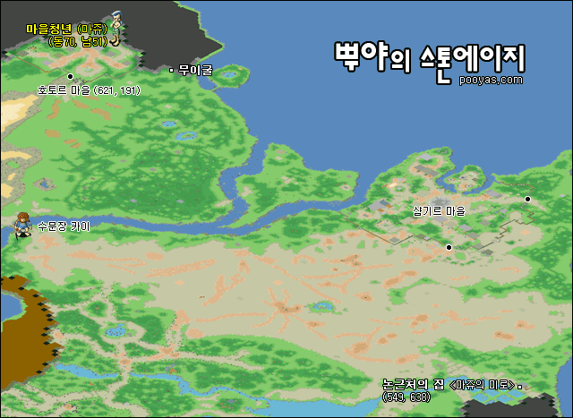 사이너스 지도
