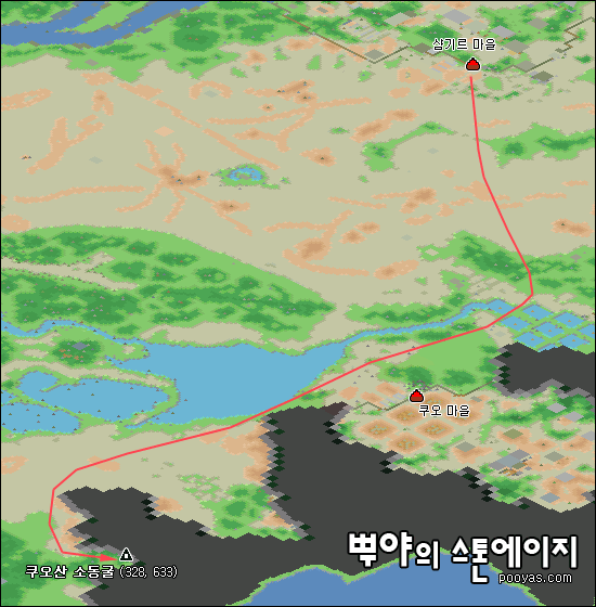 사이너스 지도