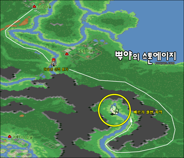 쟈루 지도