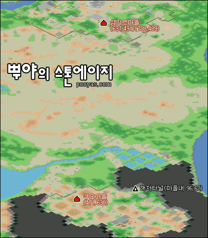 사이너스 지도