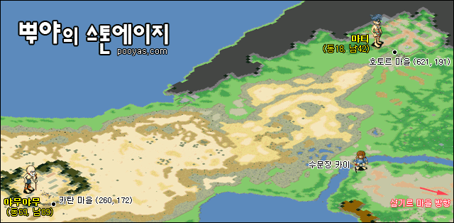 사이너스 지도